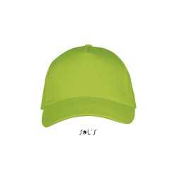 Gorra de algodón de 5 paneles Long Beach