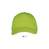 Gorra de algodón de 5 paneles Long Beach