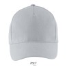 Gorra de algodón de 5 paneles Long Beach