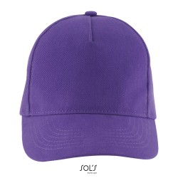 Gorra de algodón de 5 paneles Long Beach
