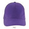 Gorra de algodón de 5 paneles Long Beach