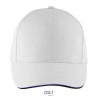 Gorra de algodón de 5 paneles Long Beach