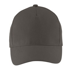 Gorra de algodón de 5 paneles Long Beach
