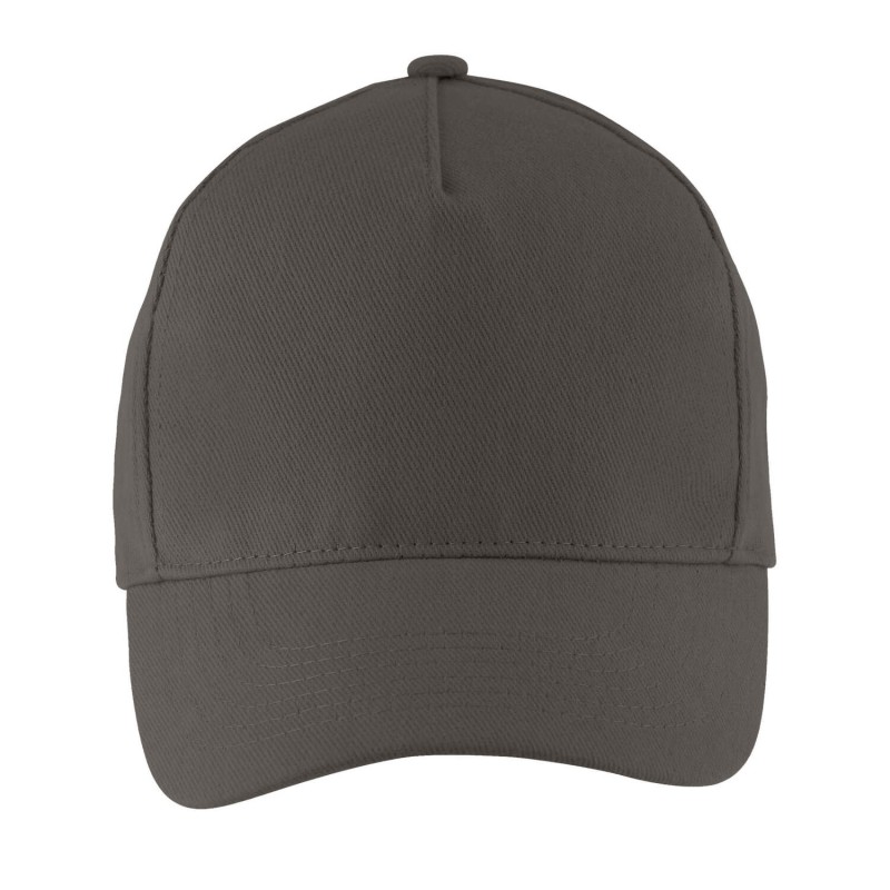 Gorra de algodón de 5 paneles Long Beach