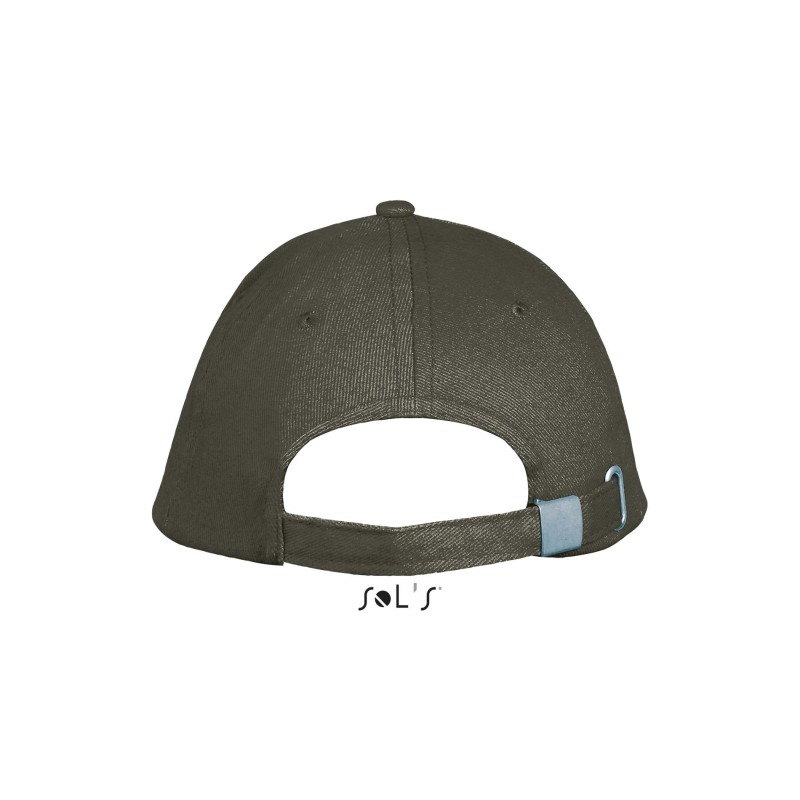 Gorra de algodón de 5 paneles Long Beach