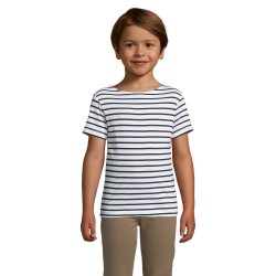 Camiseta de rayas infantil...