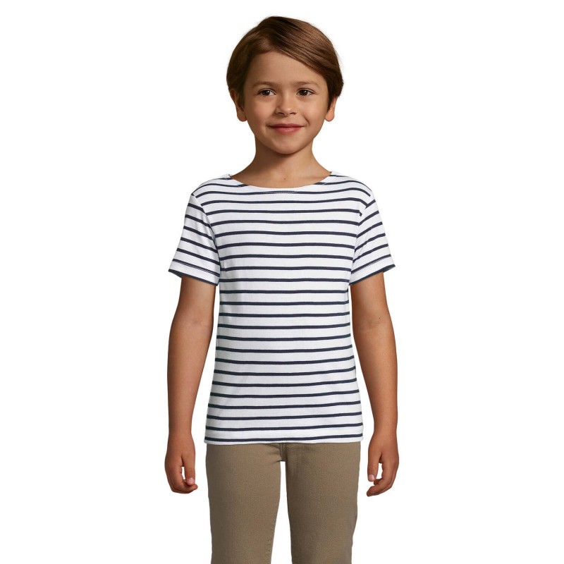 Camiseta de rayas infantil Miles