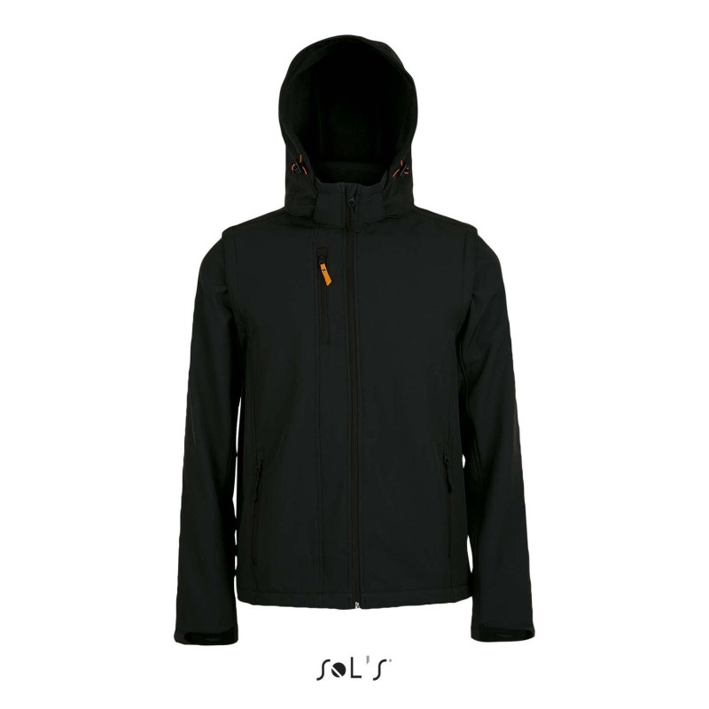 Chaqueta softshell con mangas desmontables Transformer