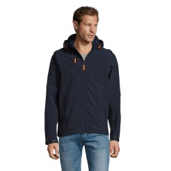 Chaqueta softshell con mangas desmontables Transformer