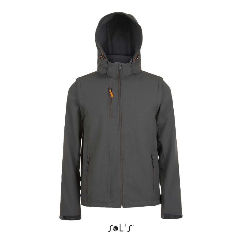 Chaqueta softshell con mangas desmontables Transformer