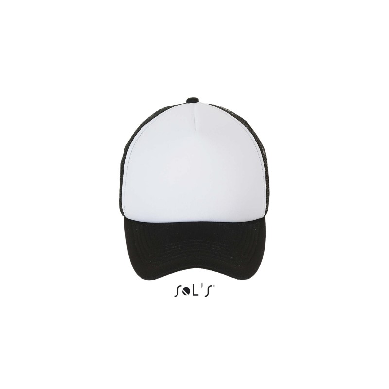 Gorra de malla de 5 paneles Bubble