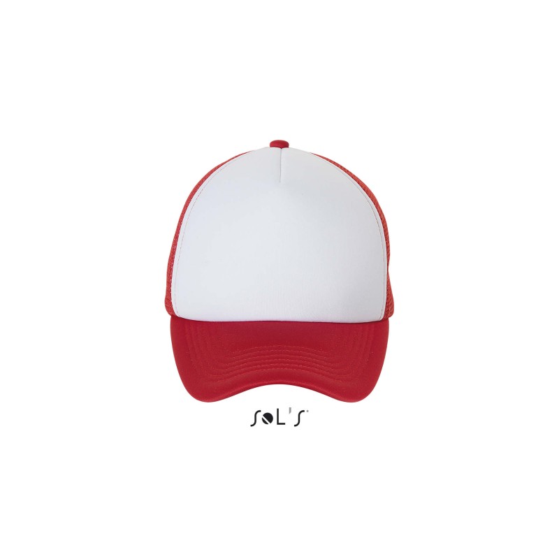 Gorra de malla de 5 paneles Bubble