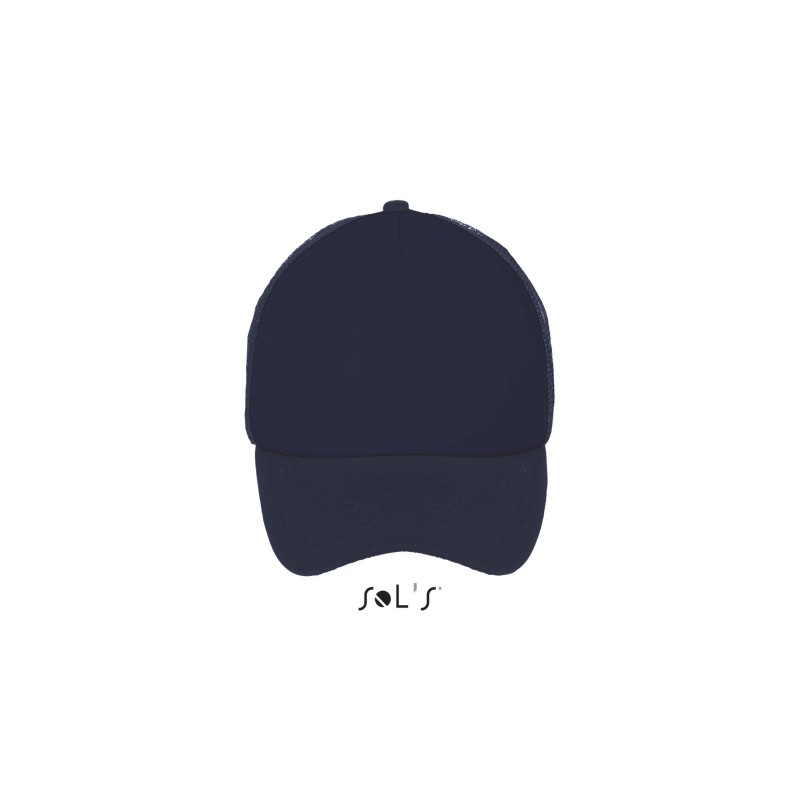 Gorra de malla de 5 paneles Bubble