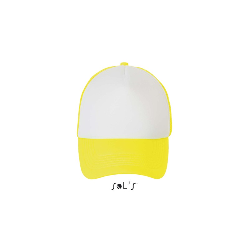 Gorra de malla de 5 paneles Bubble