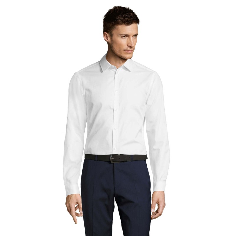 Camisa de espiga de hombre Brody