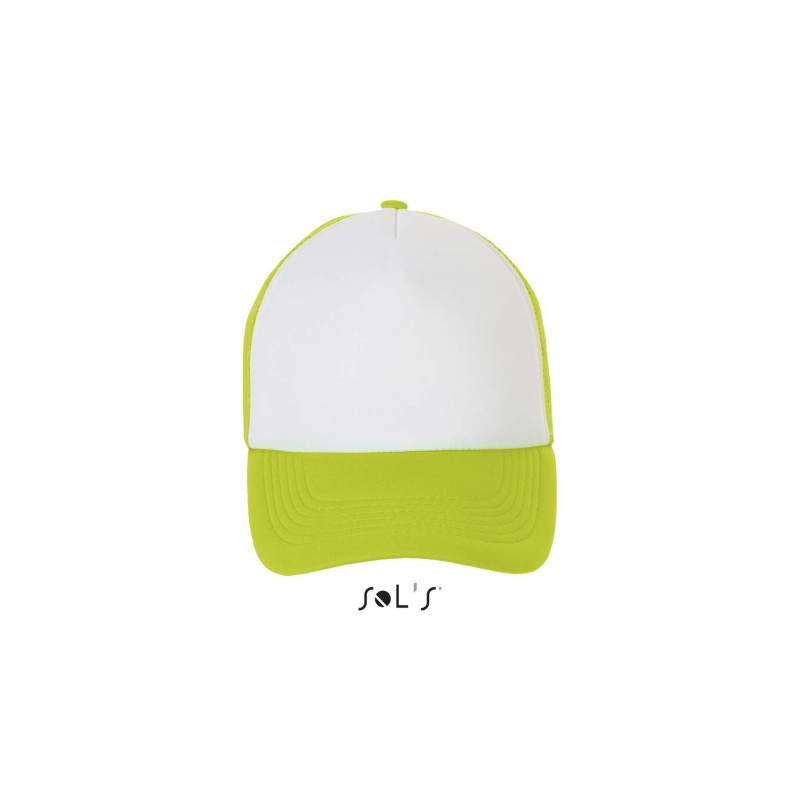 Gorra de malla de 5 paneles Bubble