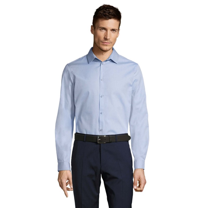 Camisa de espiga de hombre Brody