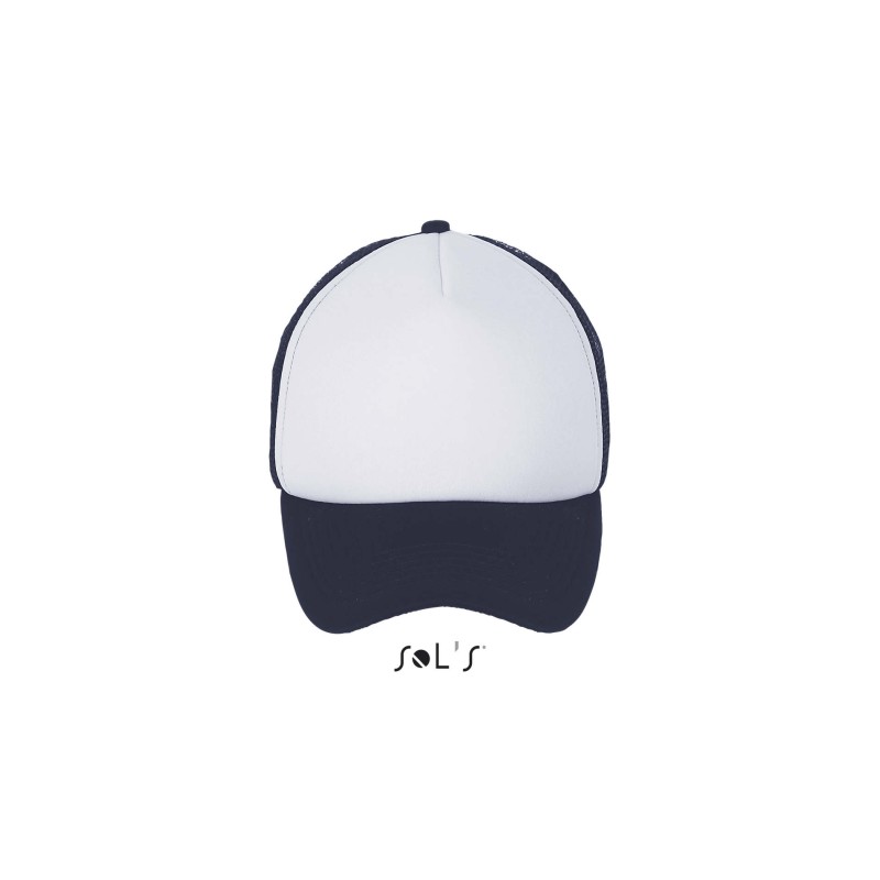 Gorra de malla de 5 paneles Bubble