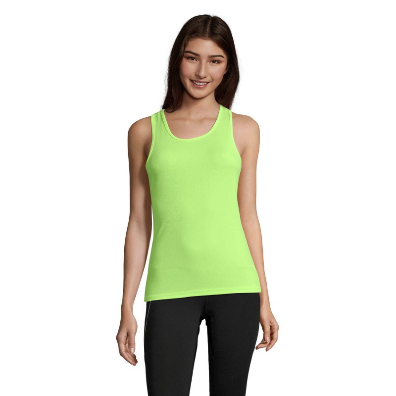 Camiseta técnica de tirantes de mujer Sporty TT