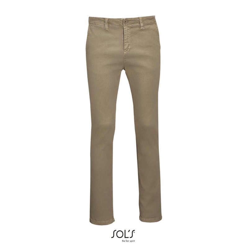 Pantalón chino de hombre Jules largo 35