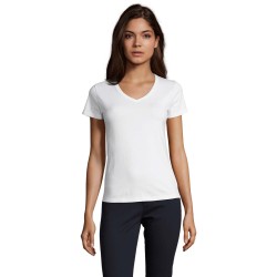 Camiseta de cuello de pico de mujer Imperial V