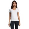 Camiseta de cuello de pico de mujer Imperial V
