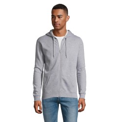 Sudadera con capucha y cremallera unisex Stone