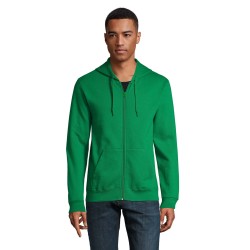 Sudadera con capucha y cremallera unisex Stone