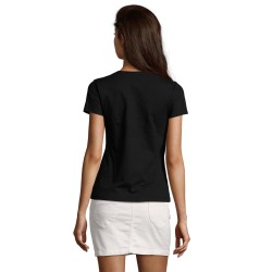 Camiseta de cuello de pico de mujer Imperial V