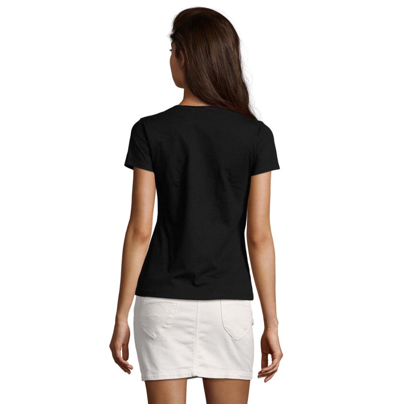 Camiseta de cuello de pico de mujer Imperial V
