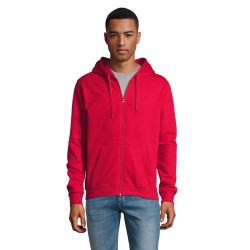 Sudadera con capucha y cremallera unisex Stone