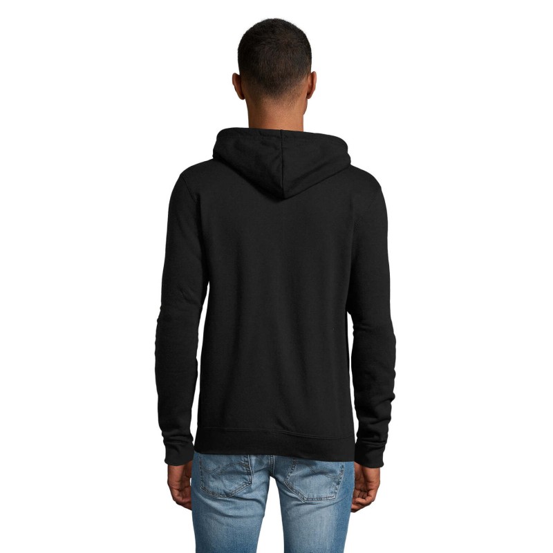Sudadera con capucha y cremallera unisex Stone
