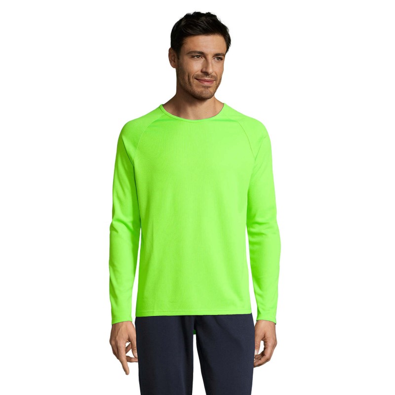 Camiseta técnica de manga larga de hombre Sporty LSL
