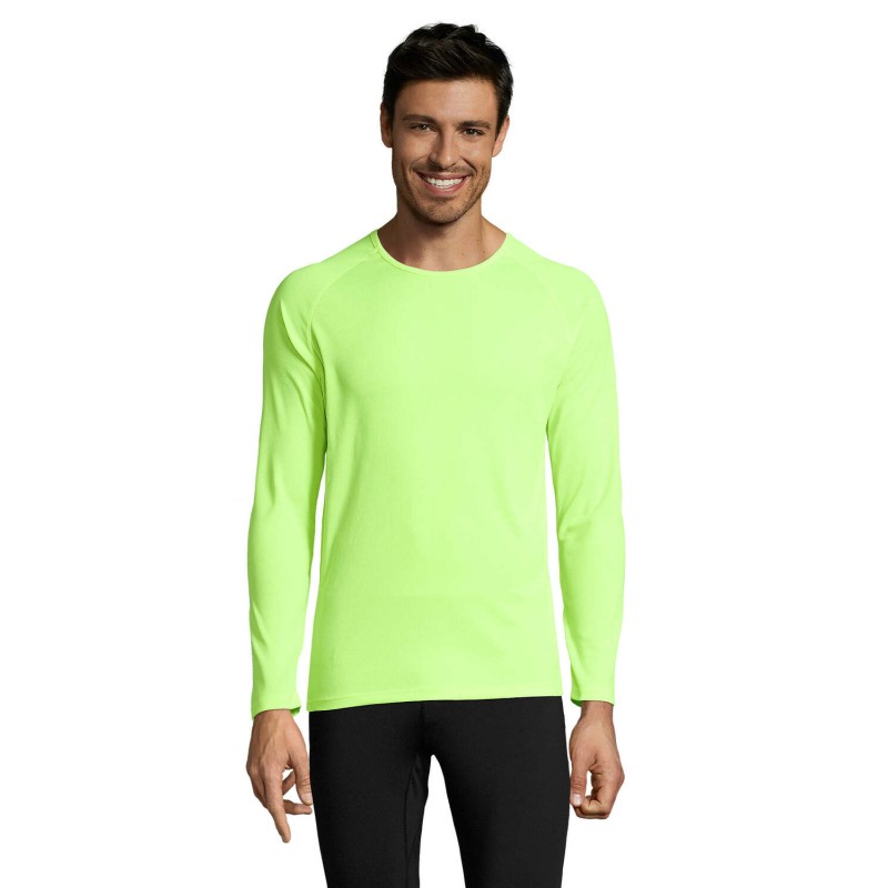 Camiseta técnica de manga larga de hombre Sporty LSL