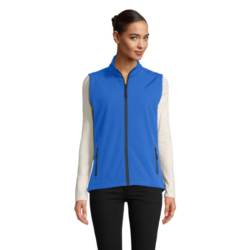 Chaleco softshell de mujer Race BW