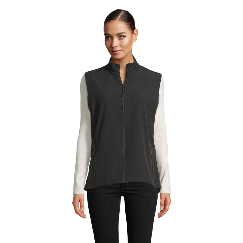 Chaleco softshell de mujer Race BW