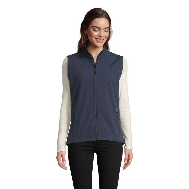 Chaleco softshell de mujer Race BW