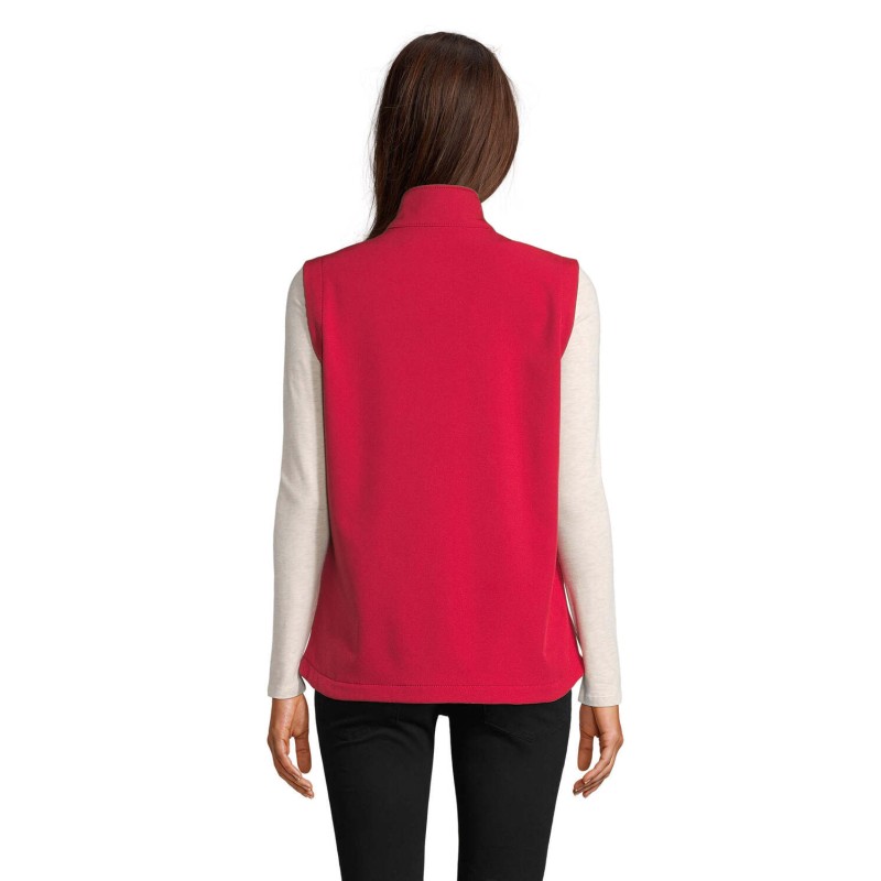 Chaleco softshell de mujer Race BW