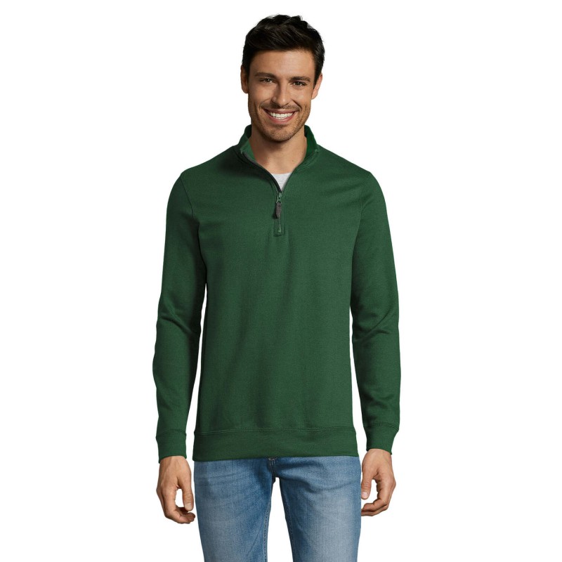 Sudadera con media cremallera Stan