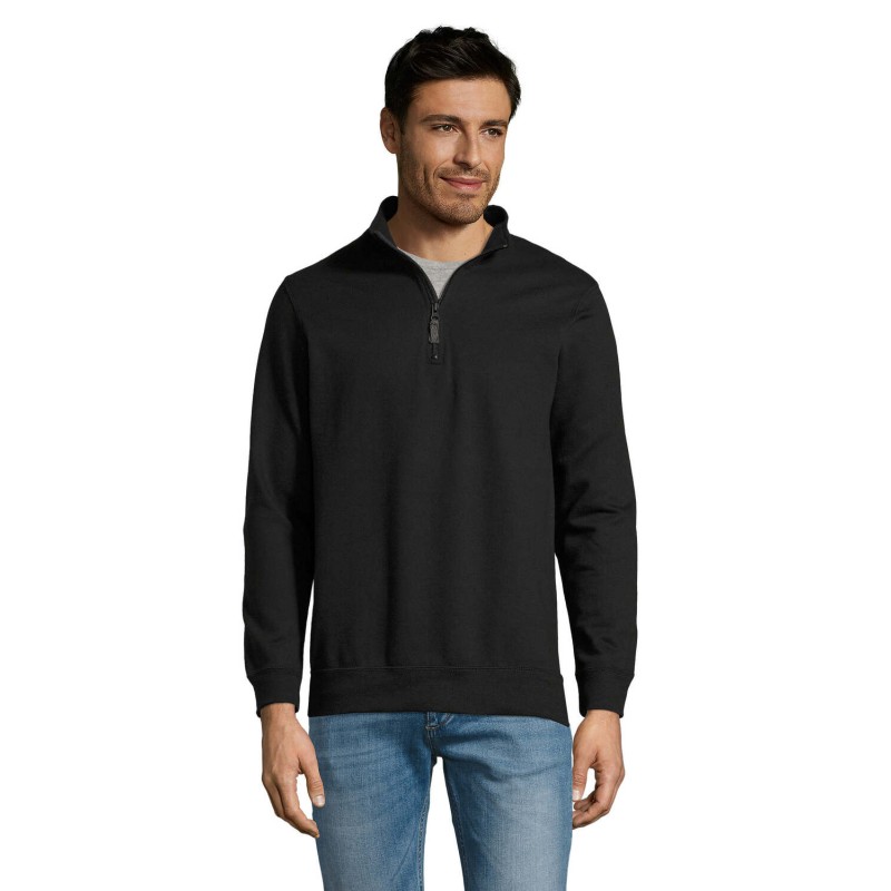 Sudadera con media cremallera Stan