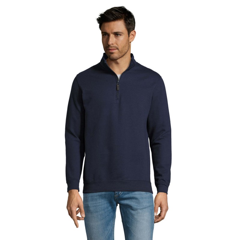 Sudadera con media cremallera Stan