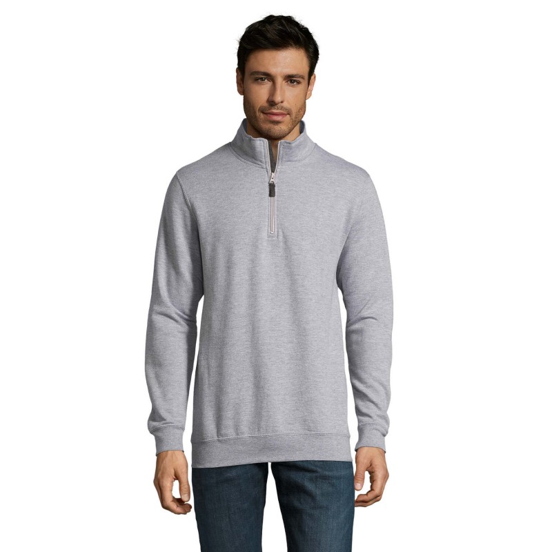 Sudadera con media cremallera Stan