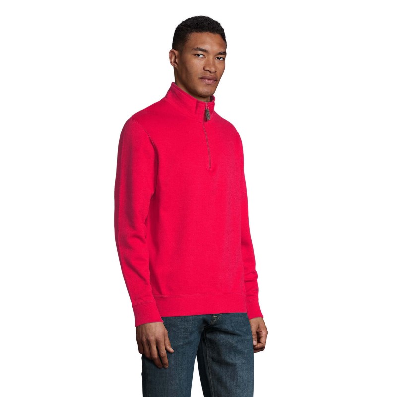Sudadera con media cremallera Stan