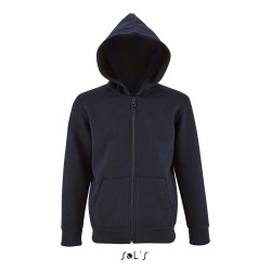 Sudadera con capucha y cremallera infantil Stone