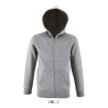 Sudadera con capucha y cremallera infantil Stone