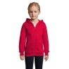Sudadera con capucha y cremallera infantil Stone