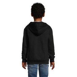 Sudadera con capucha y cremallera infantil Stone