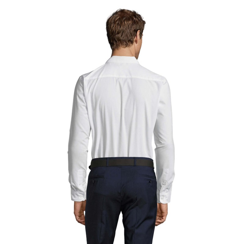 Camisa de popelín de hombre Baltimore Fit