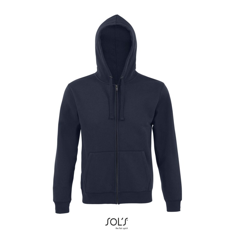 Sudadera con capucha y cremallera de hombre Spike