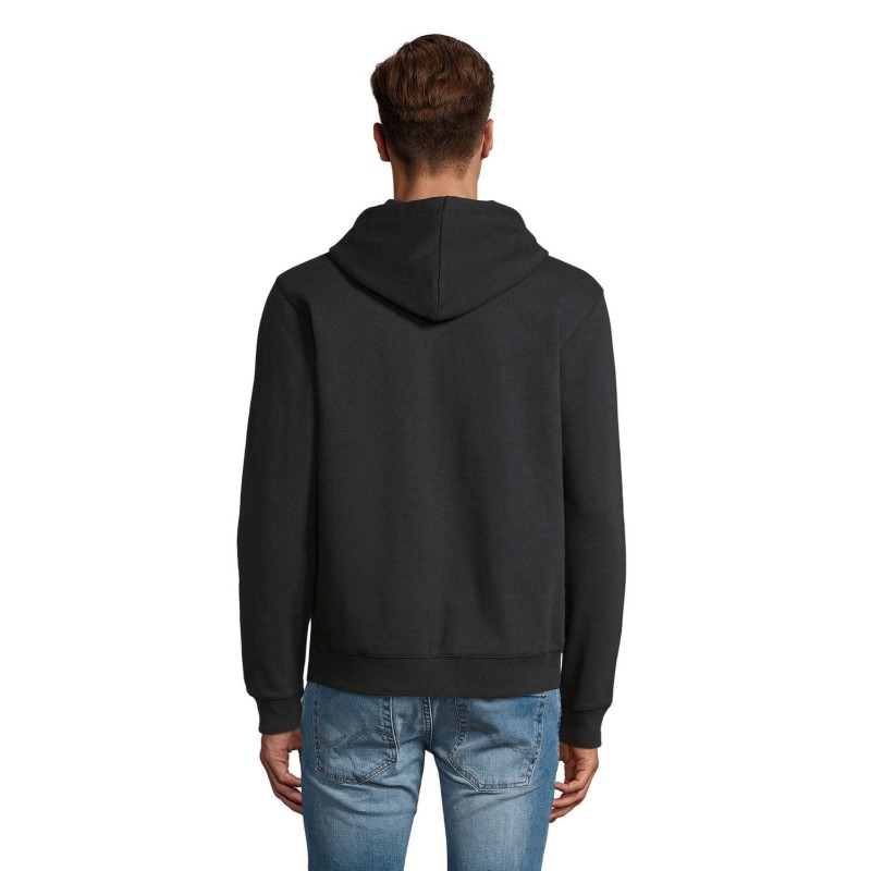 Sudadera con capucha y cremallera de hombre Spike